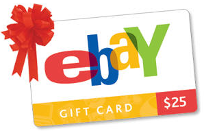 $25 ebay gift card