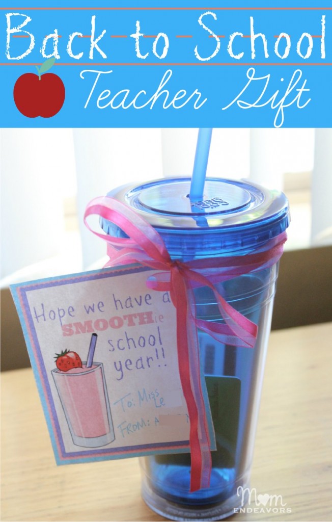 Smooth School Year – Easy Back To School Teacher Gift