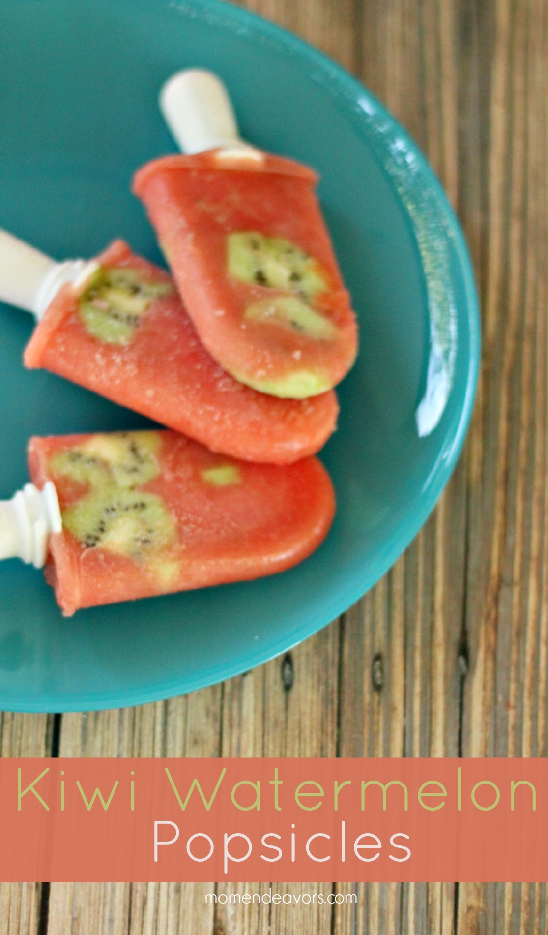 Kiwi Watermelon Popsicles