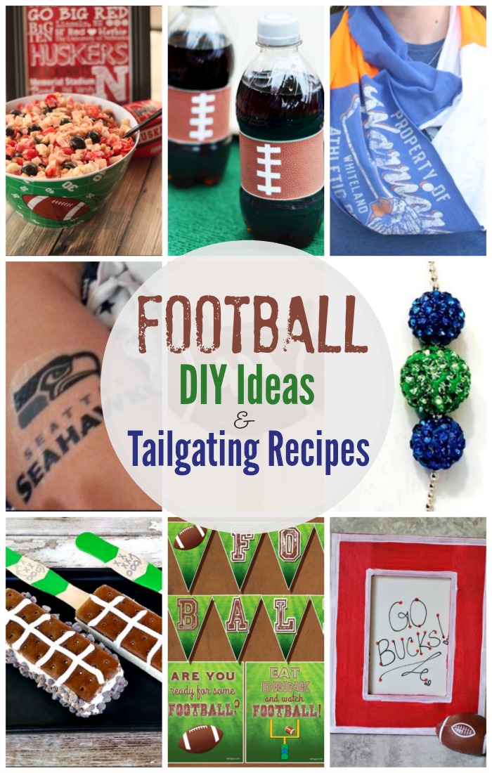 Football Crafts & Tailgating Recipes