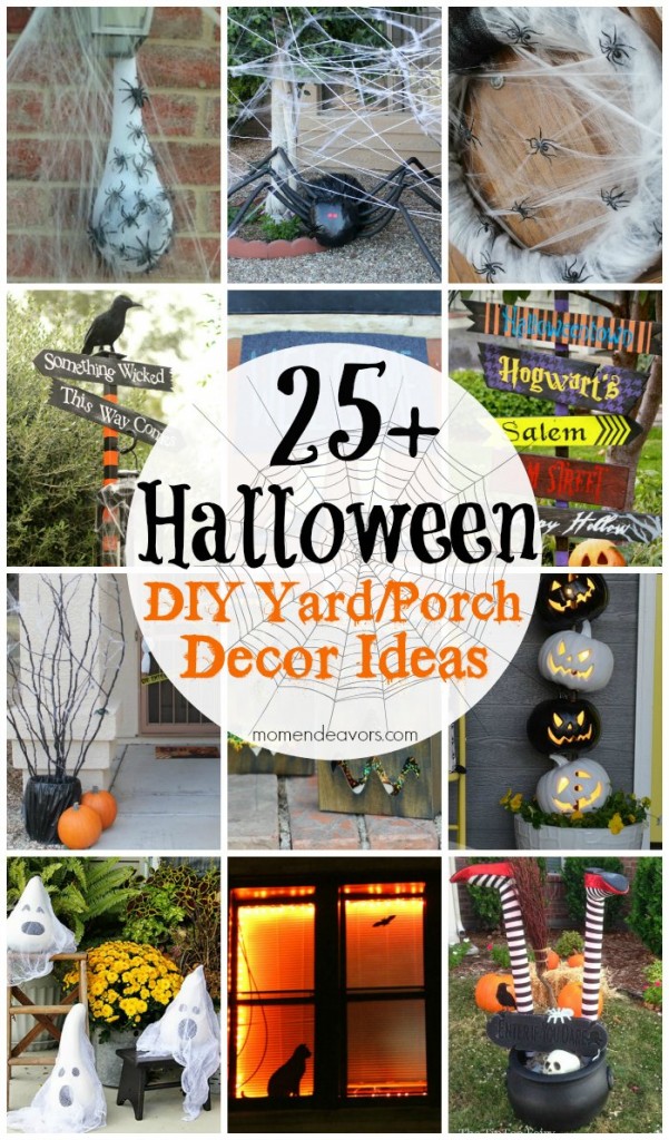 25+ DIY Halloween Yard & Porch Decor Ideas