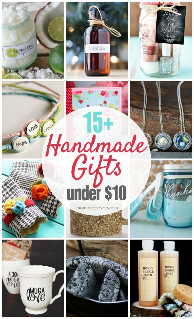 Meaningful Holiday Tips – 15+ Handmade Gift Ideas Under $10!
