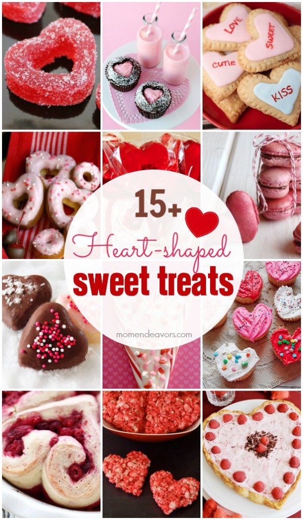 15+ Heart-Shaped Valentine’s Day Desserts