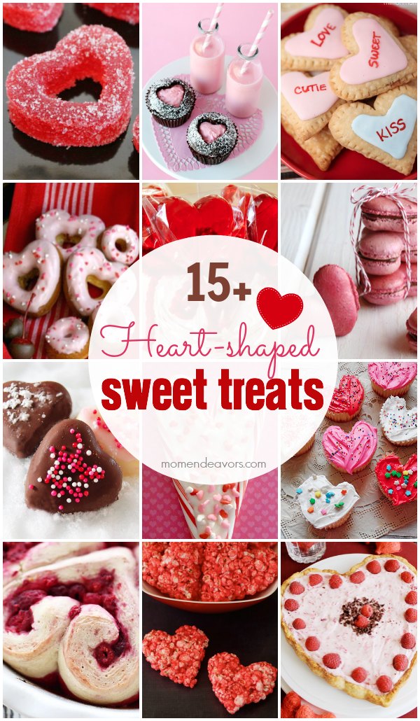15+ Heart-Shaped Valentine’s Day Desserts