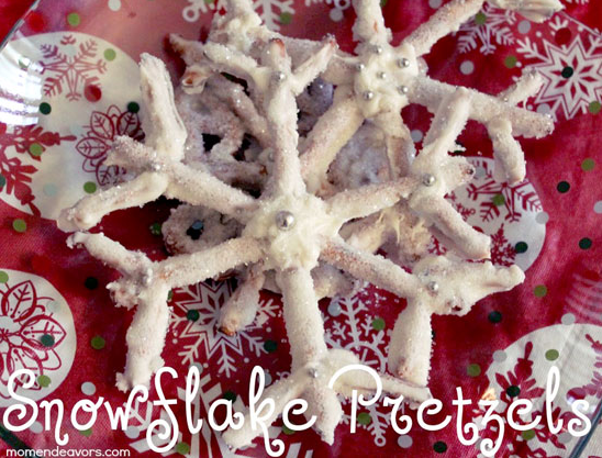 Snowflake Pretzels
