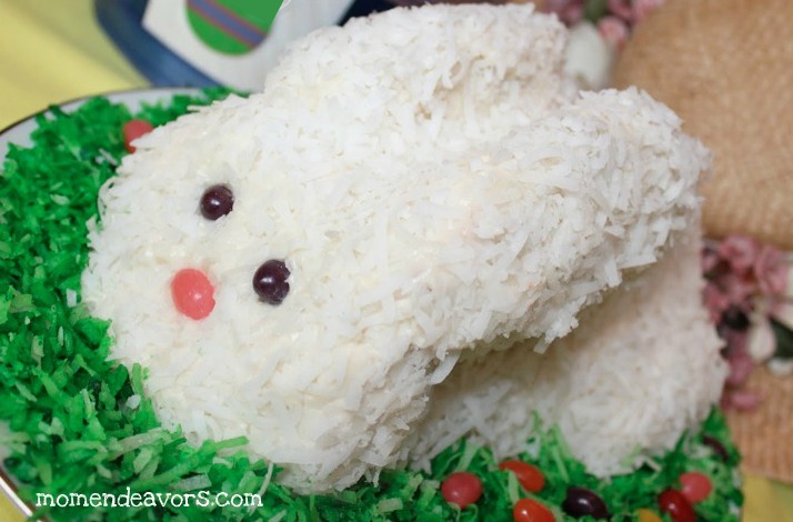 Coconut Easter Bunny Cake