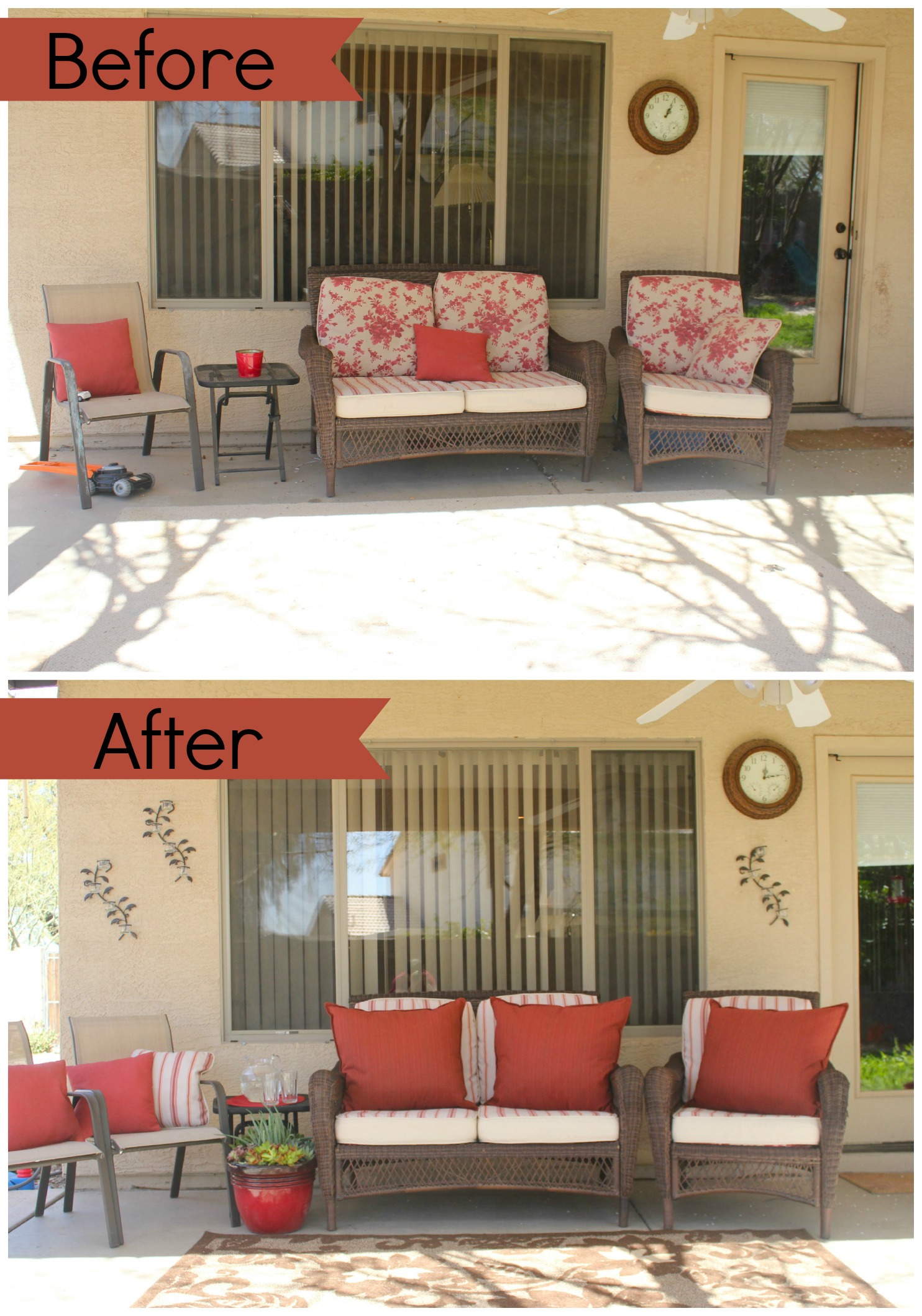 Patio Before & After