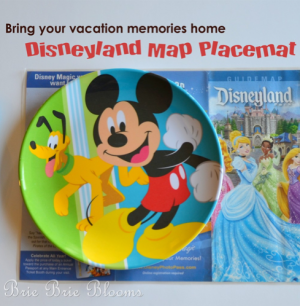 DIY Disney Craft: Disney Map Placemats - Mom Endeavors