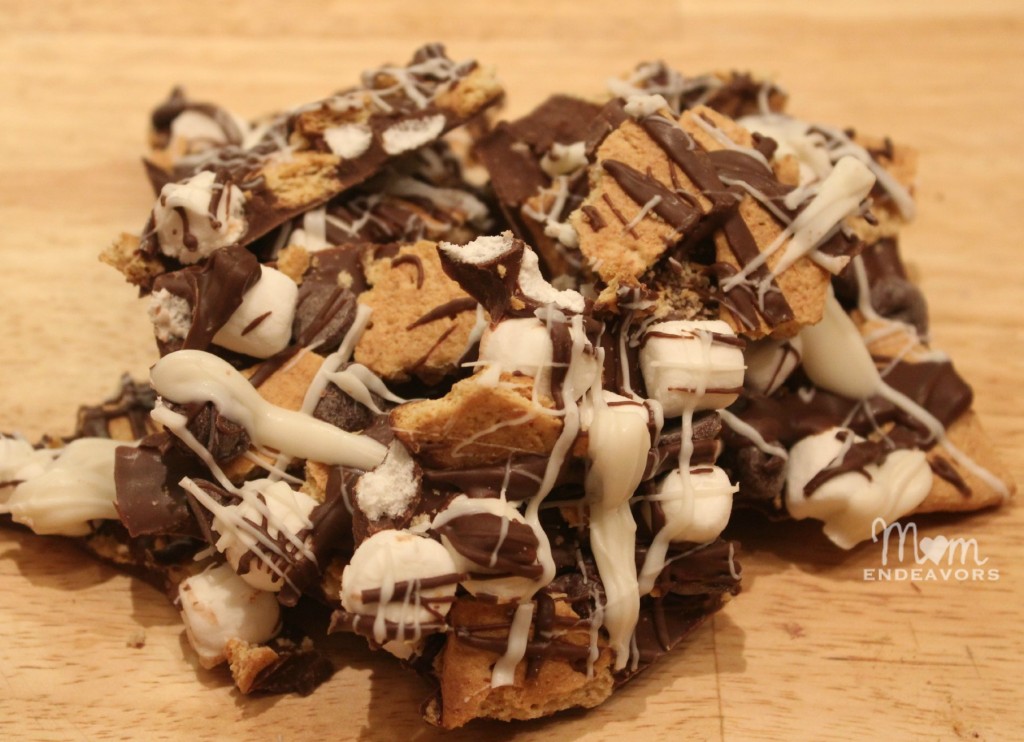 Double Chocolate S'mores Bark