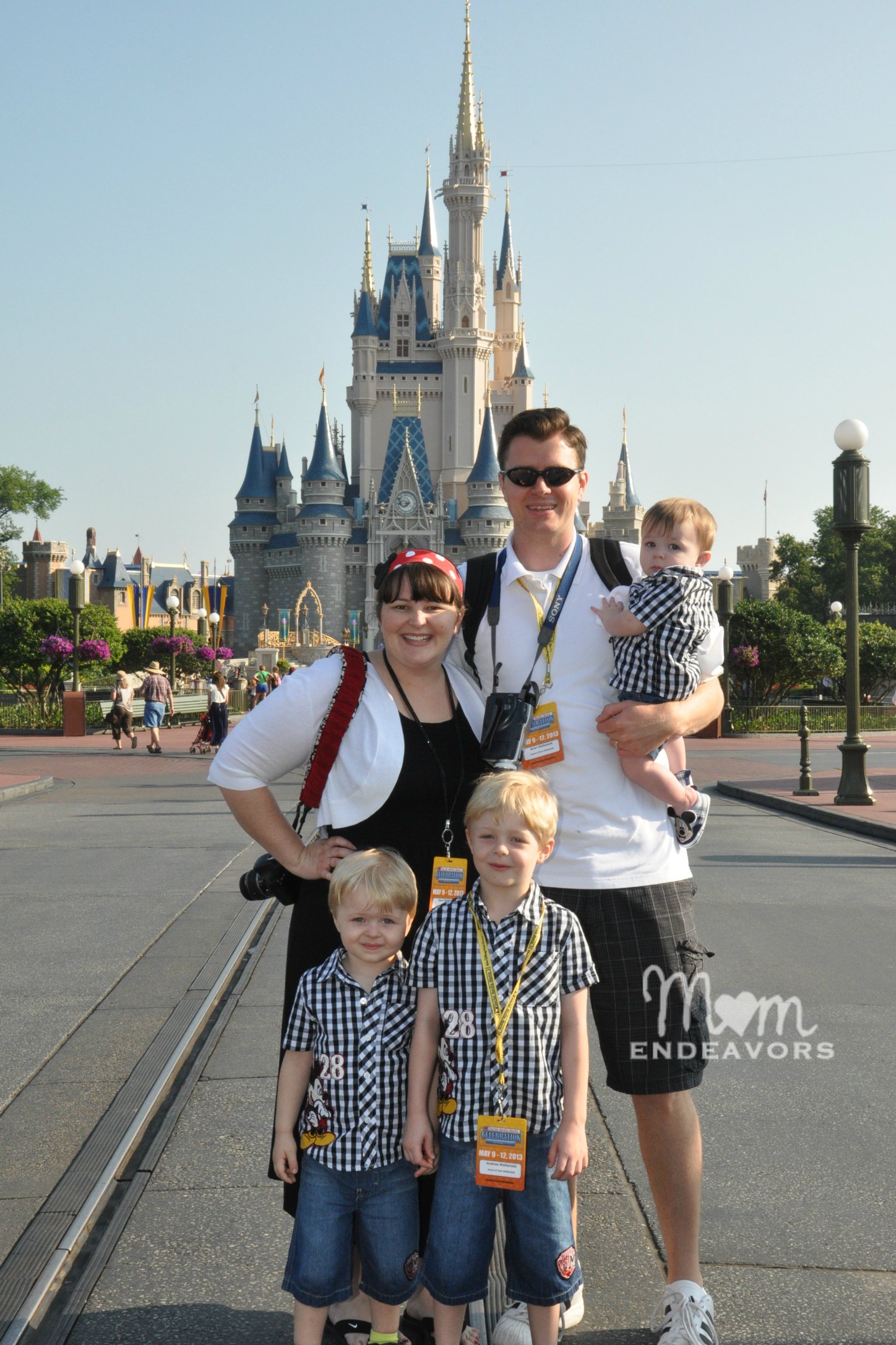 Magic Kingdom Family Photo