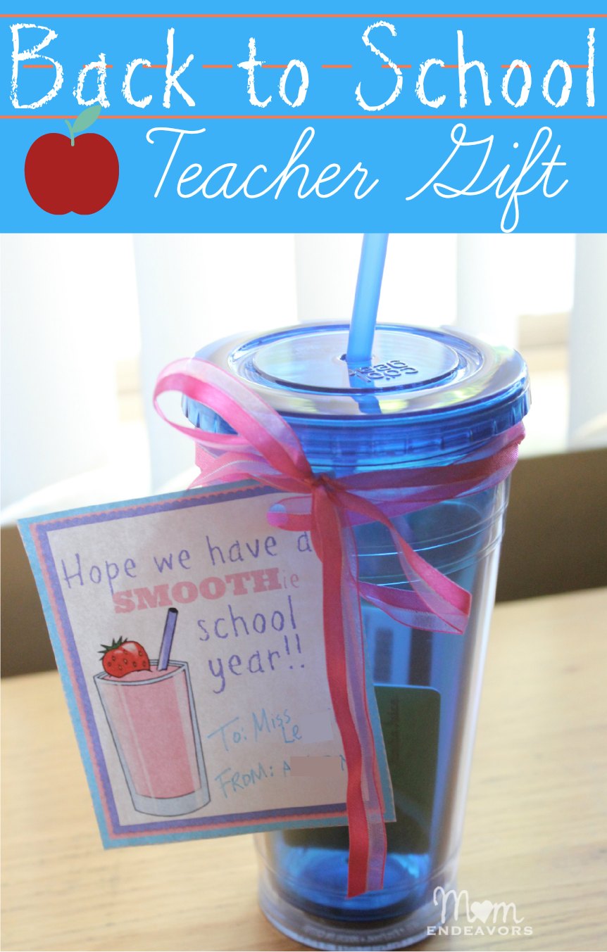Back to School Smooth Year Teacher Gift