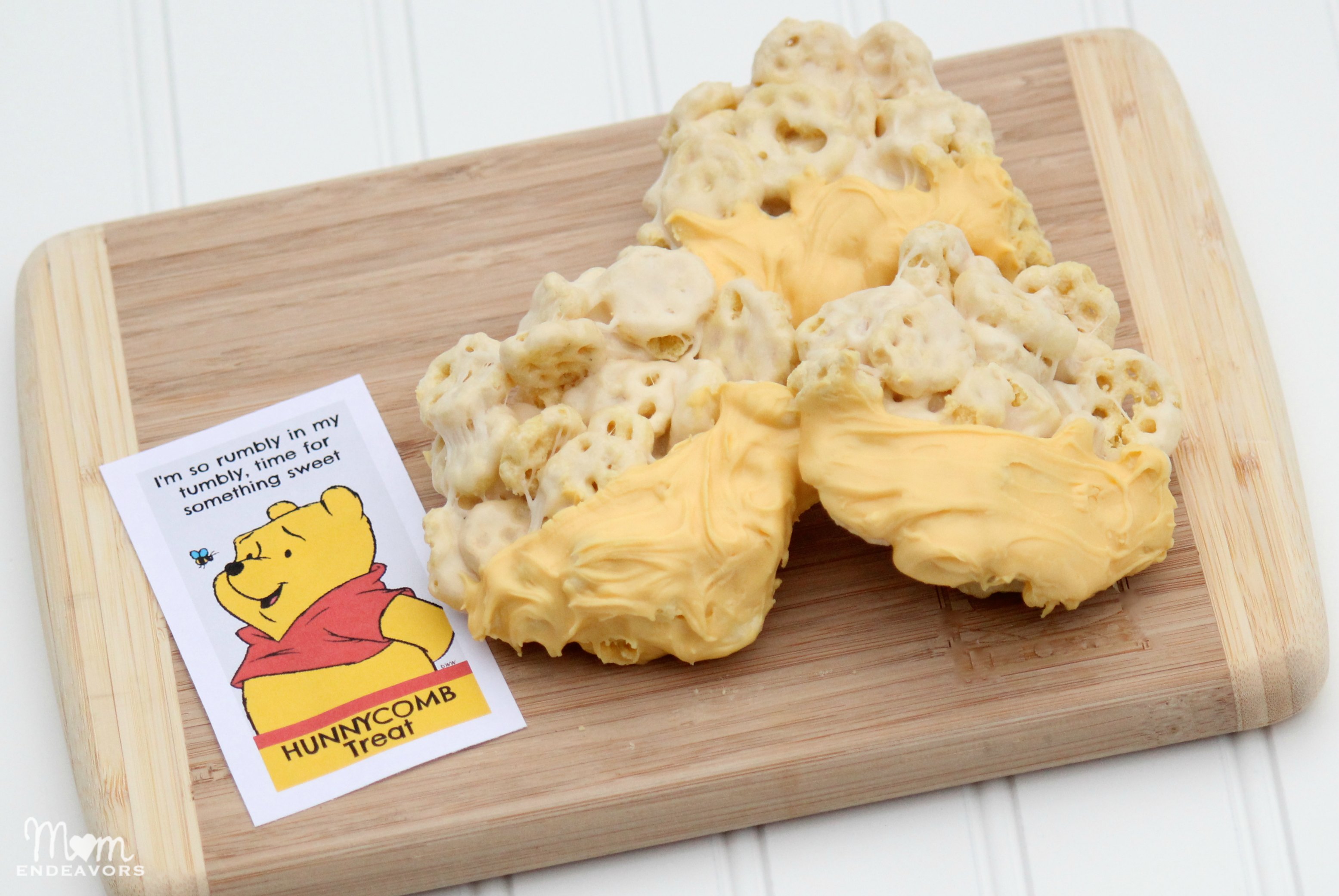 Winnie The Pooh Sweet Hunnycomb Treats with FREE Printable 