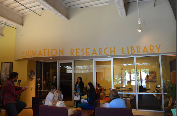 Animation Research Library Lobby