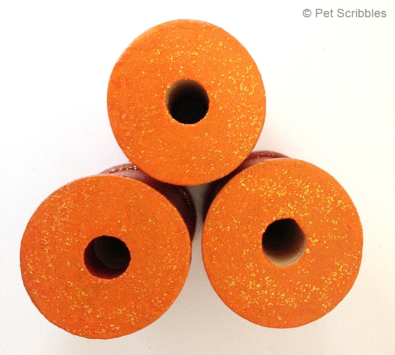 Painted Wooden Spools
