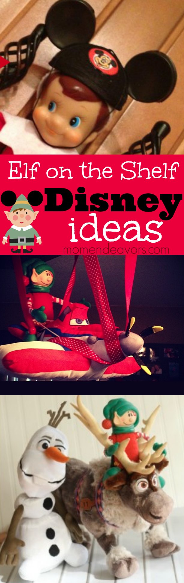 Elf on the Shelf Disney Ideas