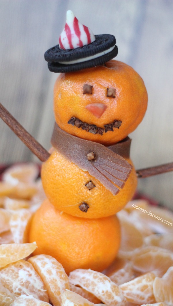 Orange Snowman