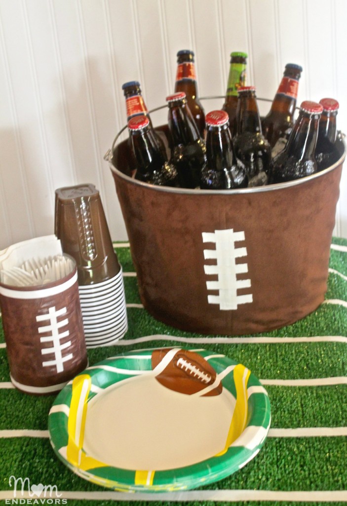 Football Party Drink Station