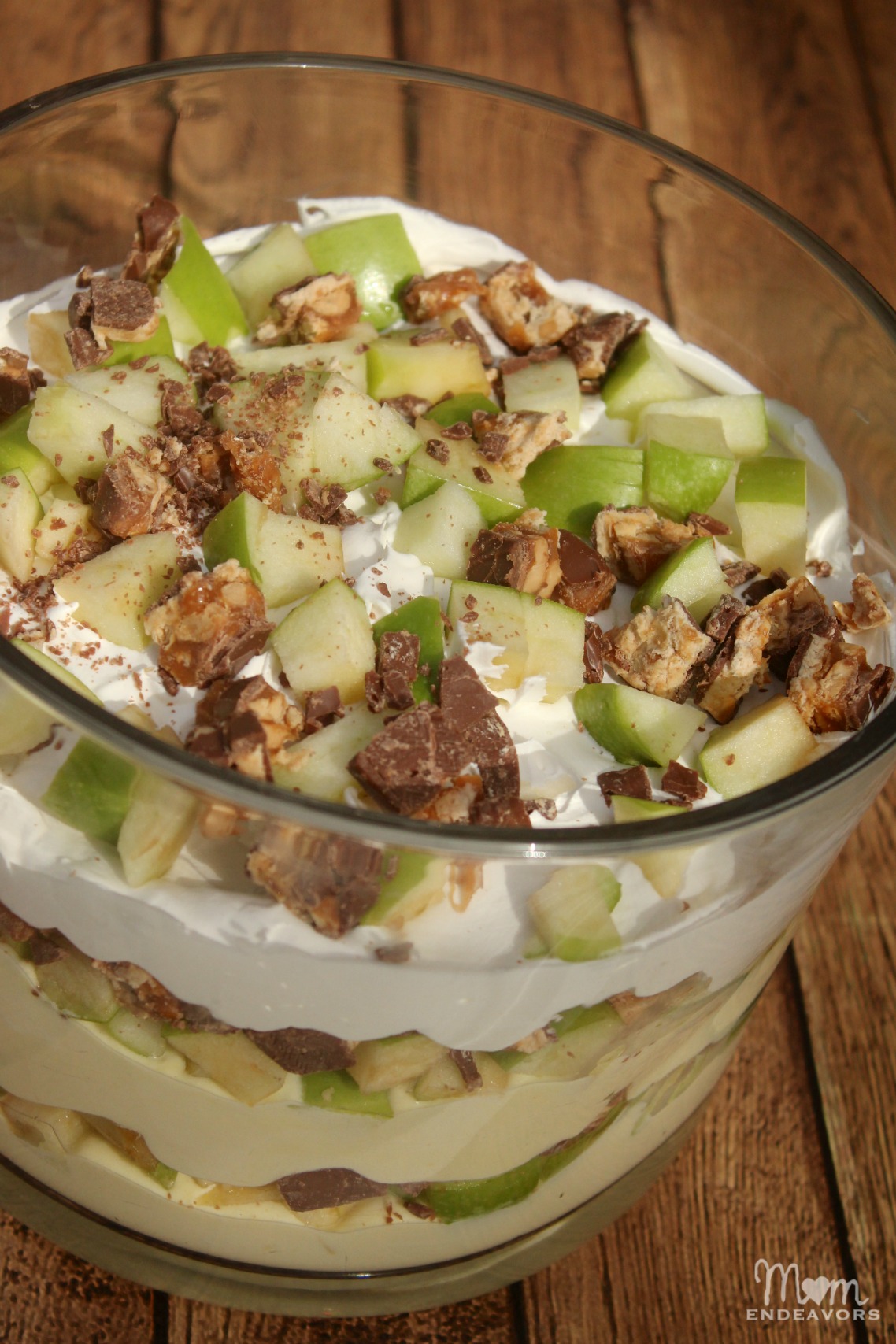 Apple Snickers No Bake Trifle
