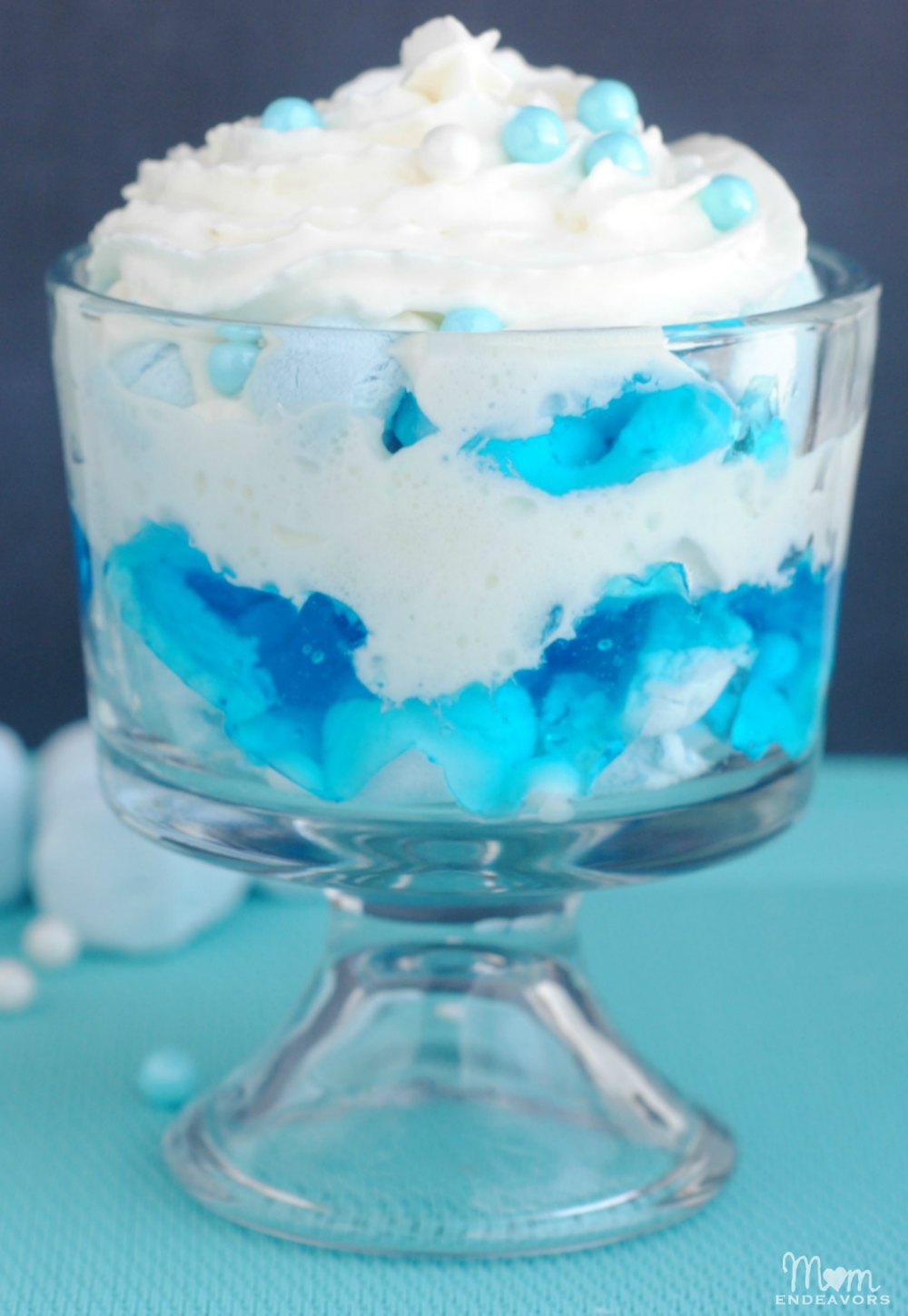 Disney Frozen Inspired Jello Trifle