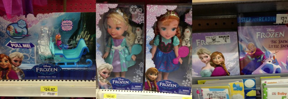 Disney Frozen Toys at Walmart