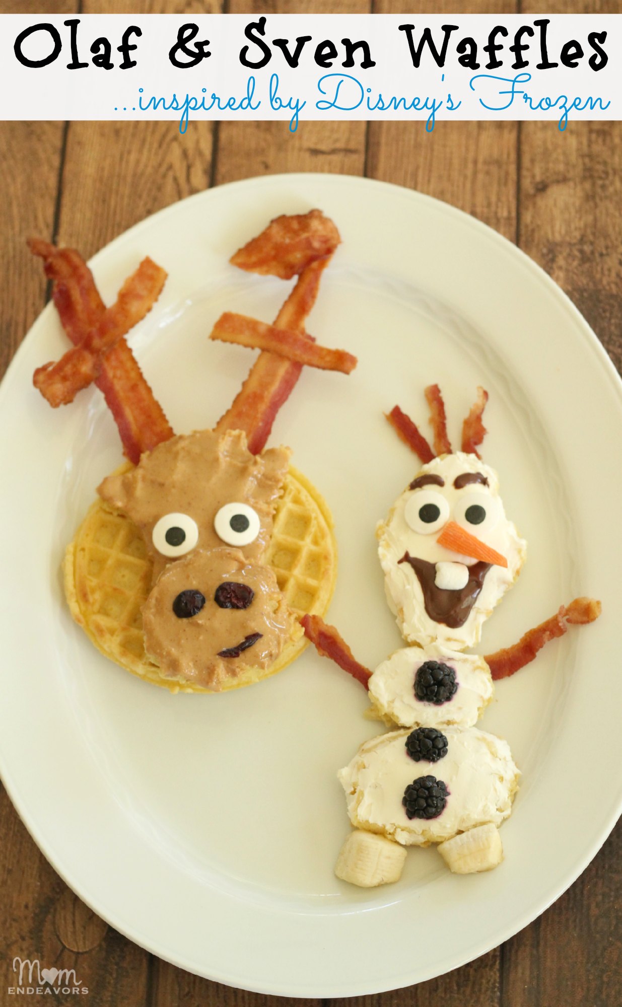 Disney's Frozen Olaf & Sven Waffles