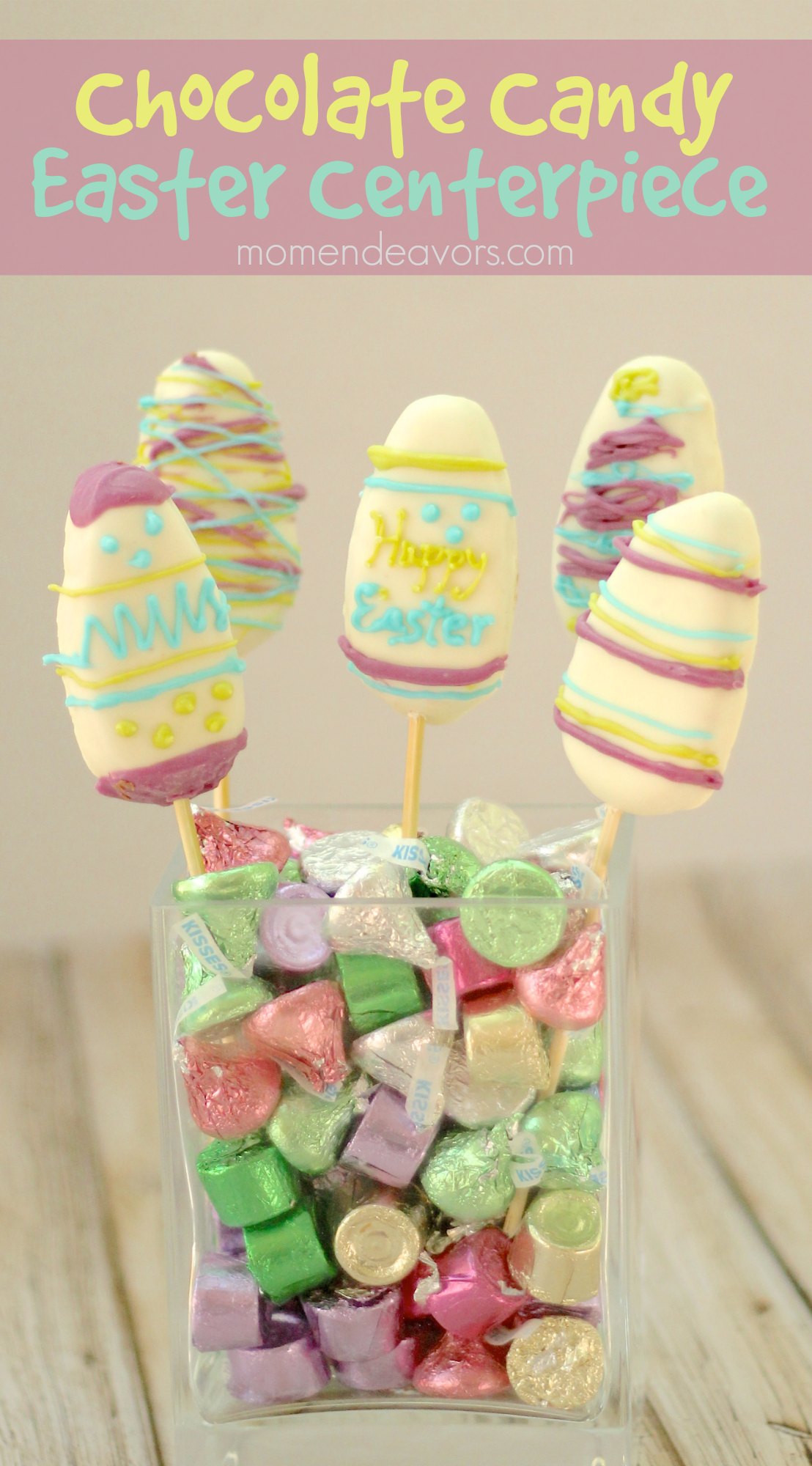 Chocolate Candy Easter Centerpiece
