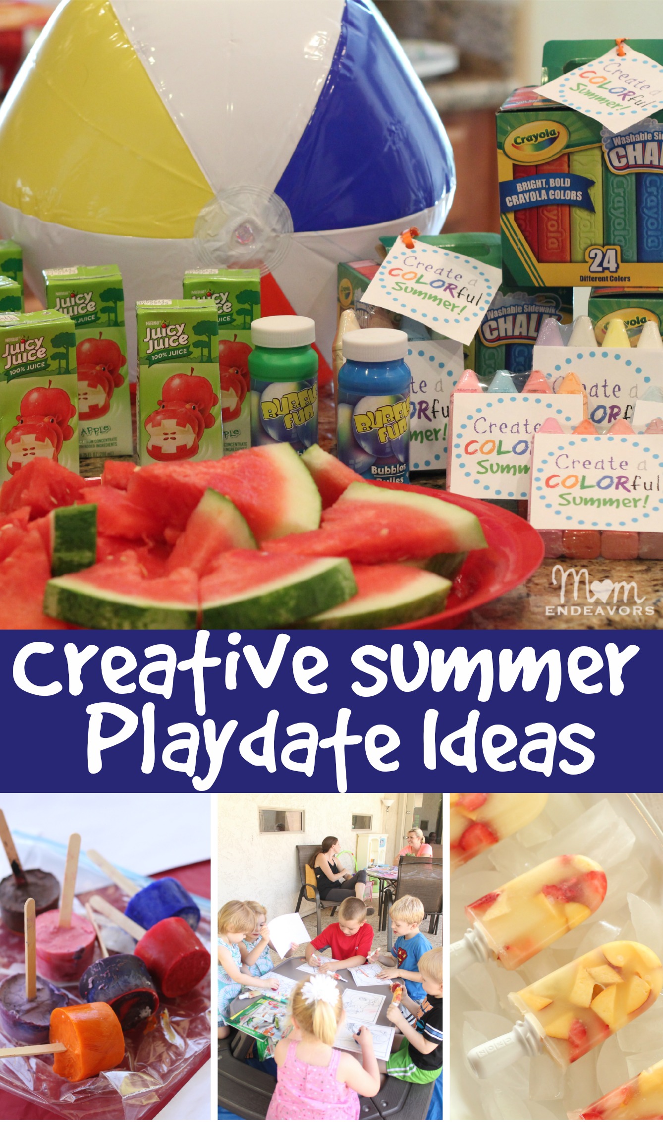 Creative Summer Playdate Ideas