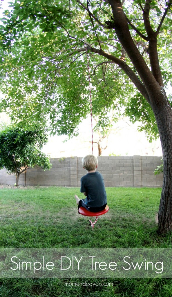 Simple DIY Tree Swing