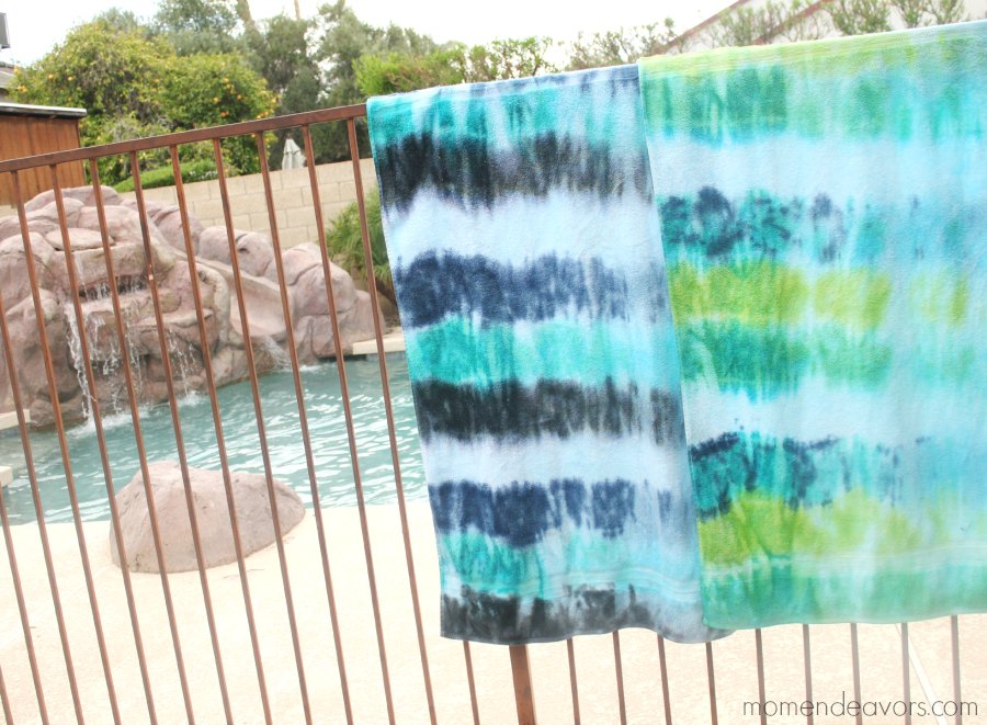 Tie Dye Pool Towels