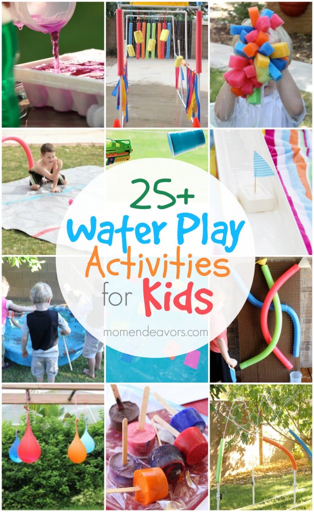 25+ Outdoor Water Play Activities for Kids