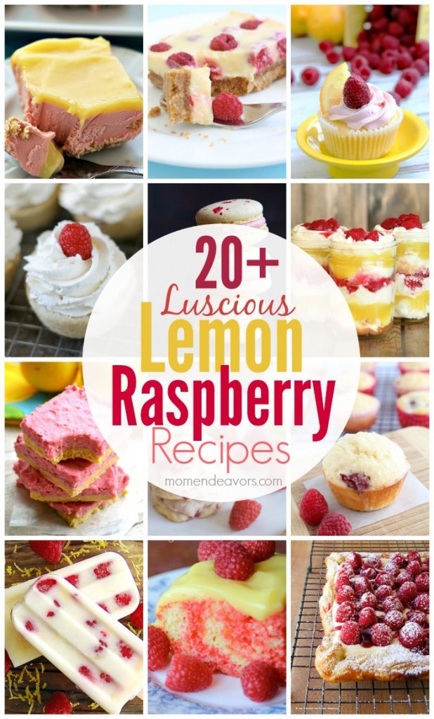 20+ Lemon Raspberry Recipes