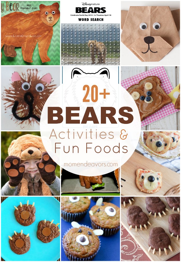 Bears Activities & Fun Foods