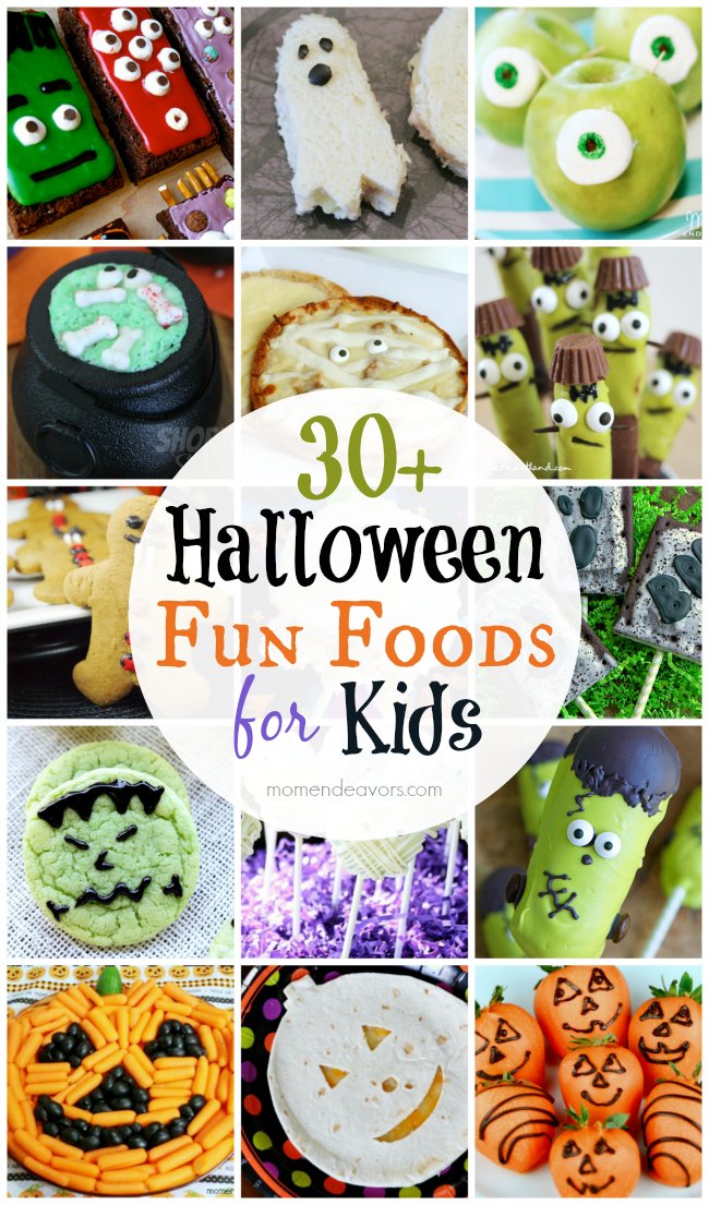 30+ Halloween Fun Foods for Kids