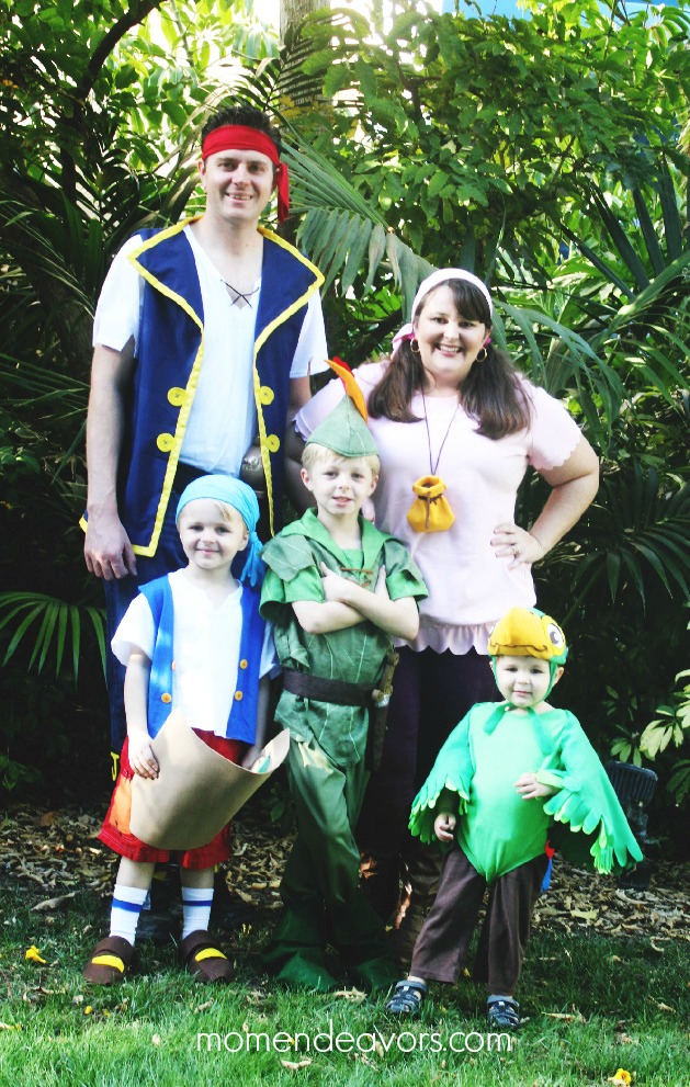 DIY Jake & the Never Land Pirates Family Costumes