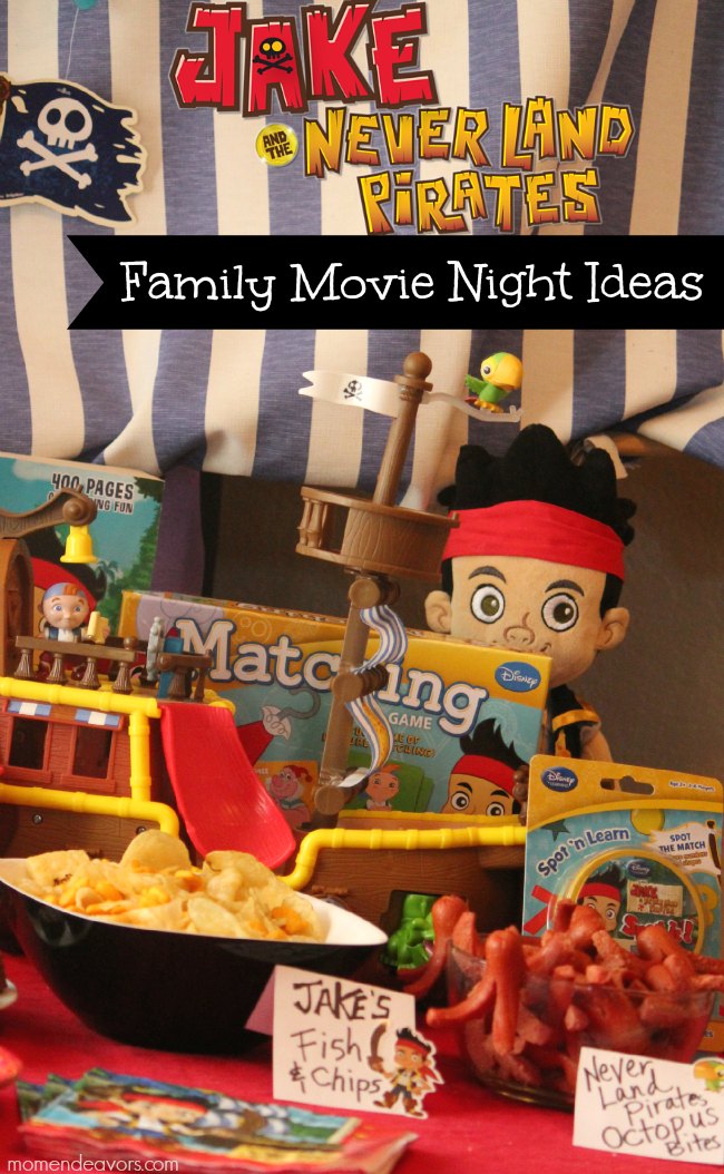 Jake and the Never Land Pirates Movie Night Ideas