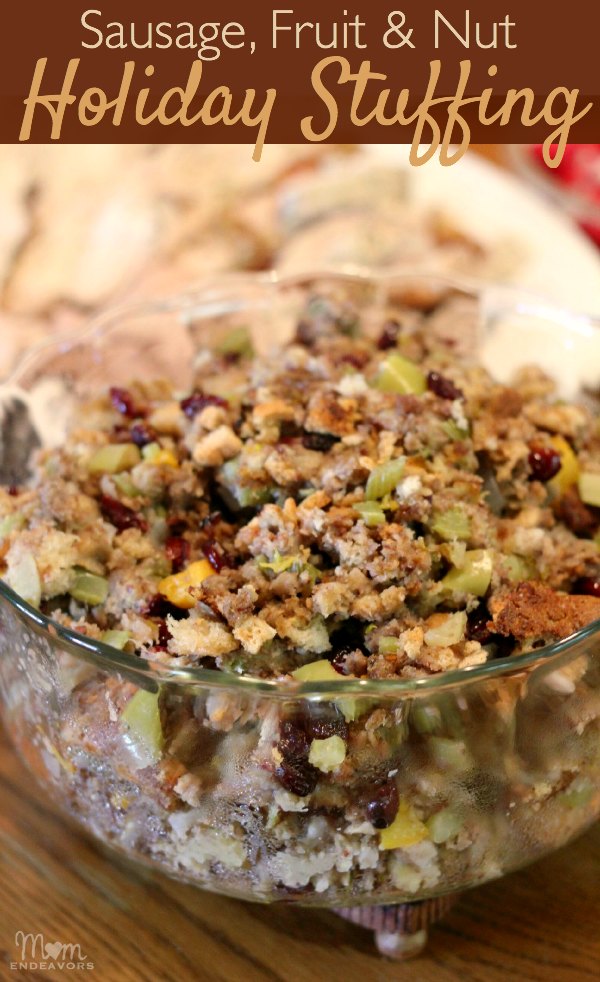Sausage, Fruit and Nut Stuffing