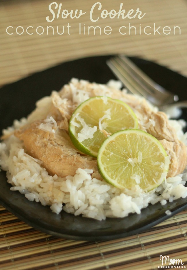 Slow Cooker Coconut Lime Chicken