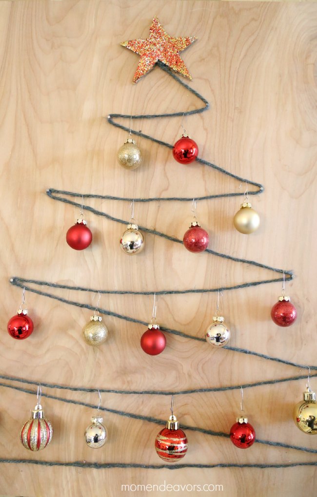 Decorative String Art Christmas Tree