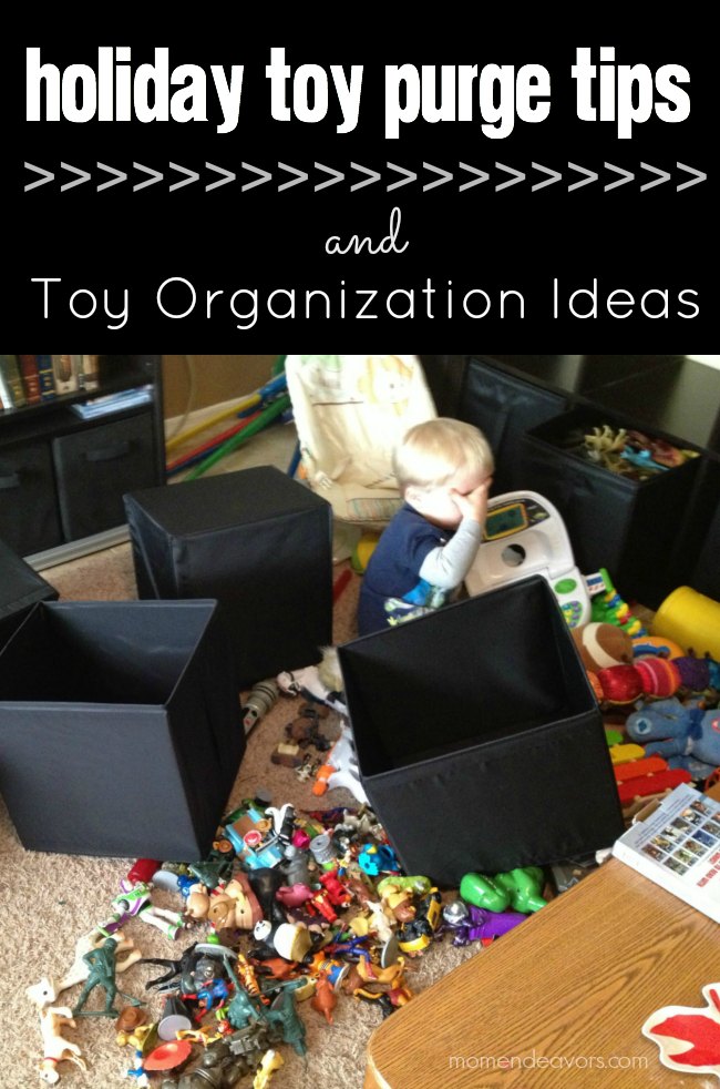toy purge & organization ideas