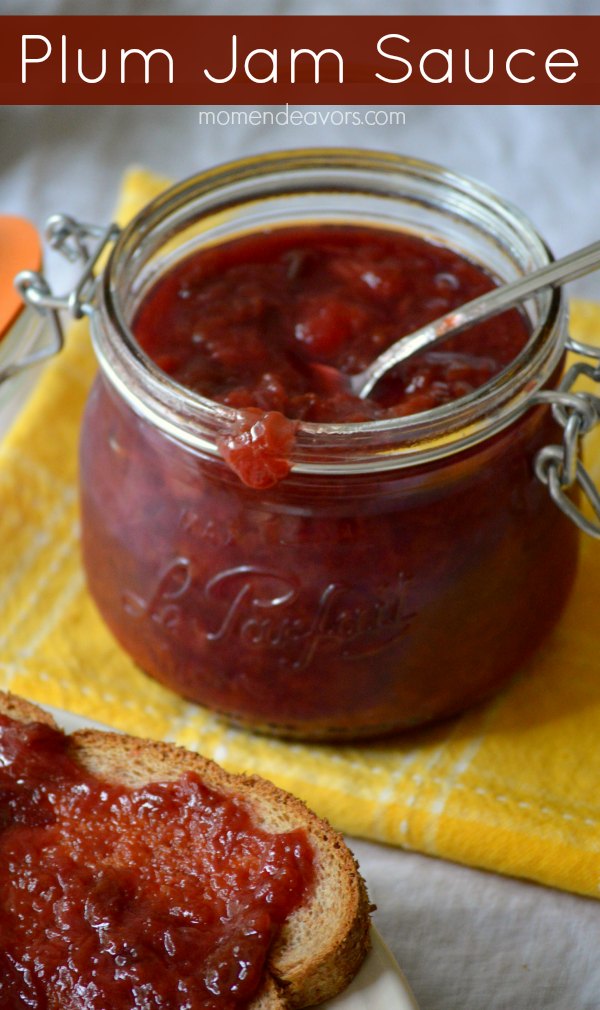 Homemade Plum Jam Sauce