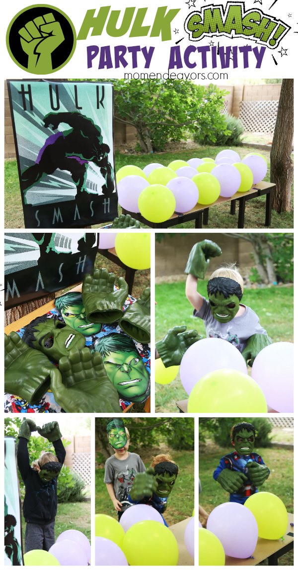 Hulk Smash Party Activity