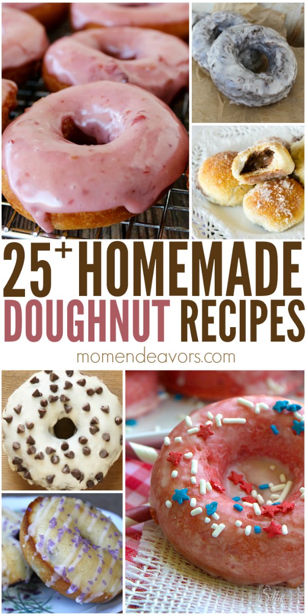 25+ Homemade Donut Recipes