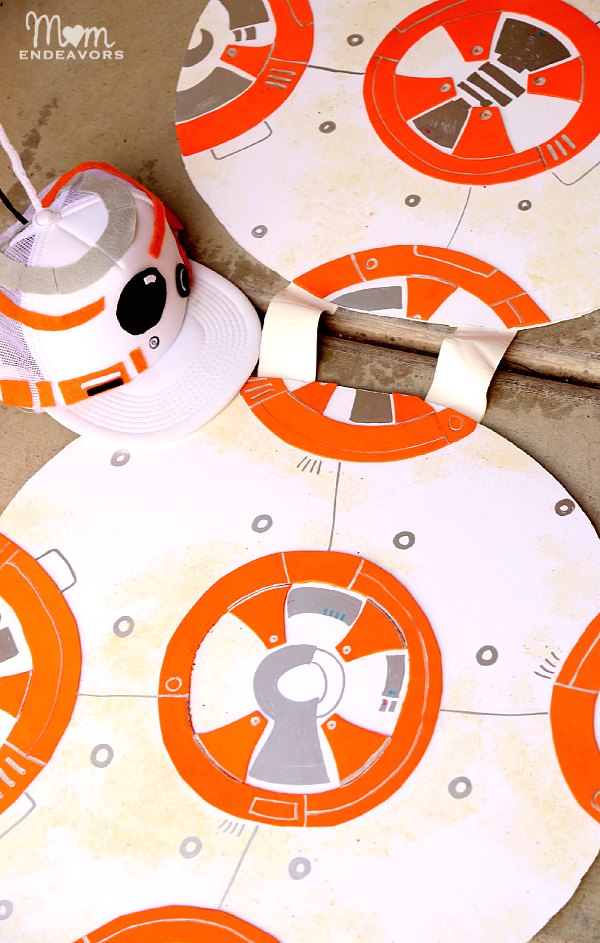 DIY Star Wars BB-8 Costume
