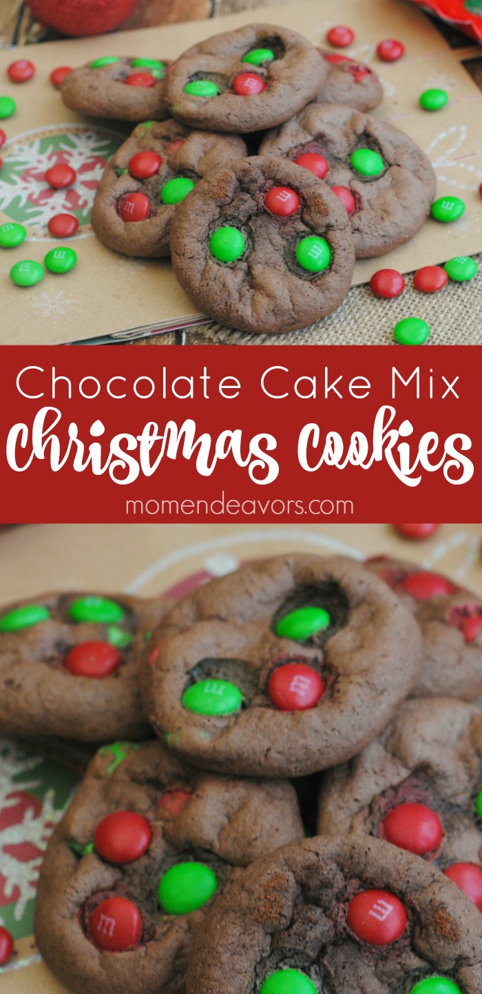 Cake Mix Christmas Cookies