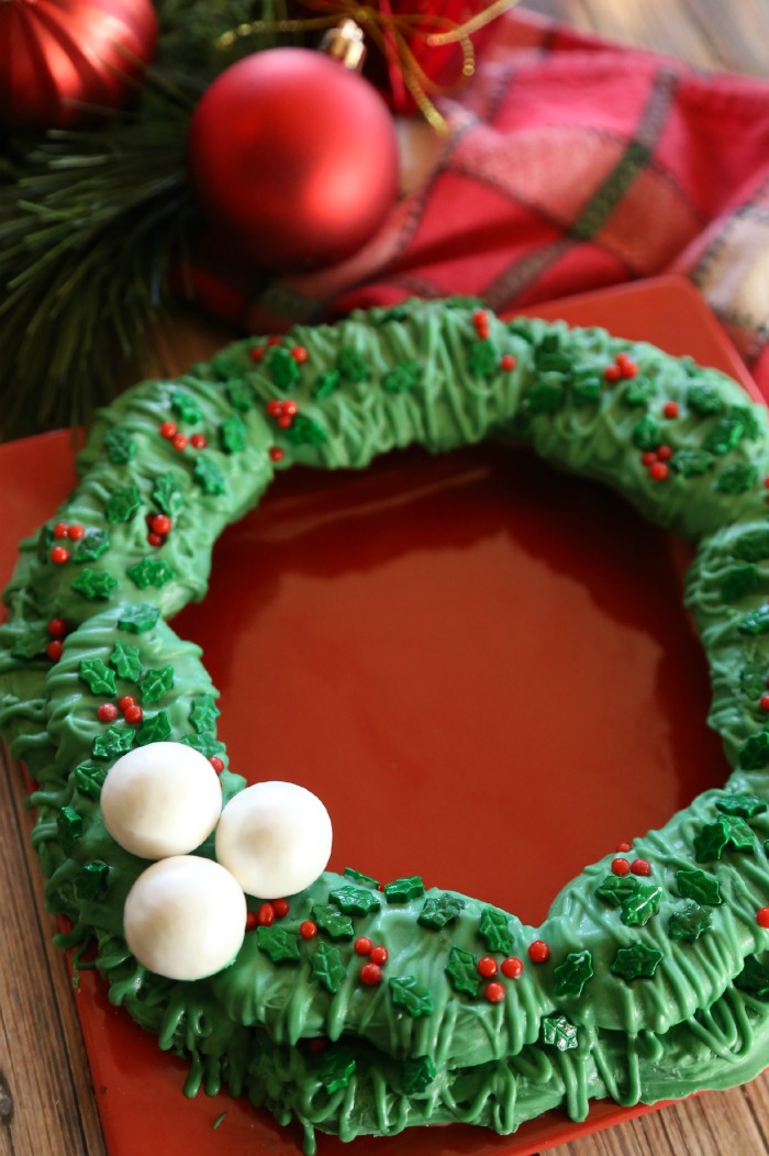 Holiday Cookie Wreath
