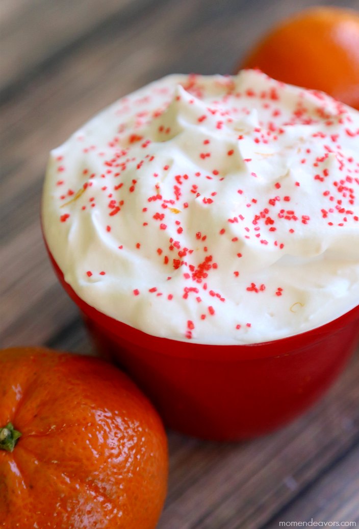 Homemade Orange Whipped Cream