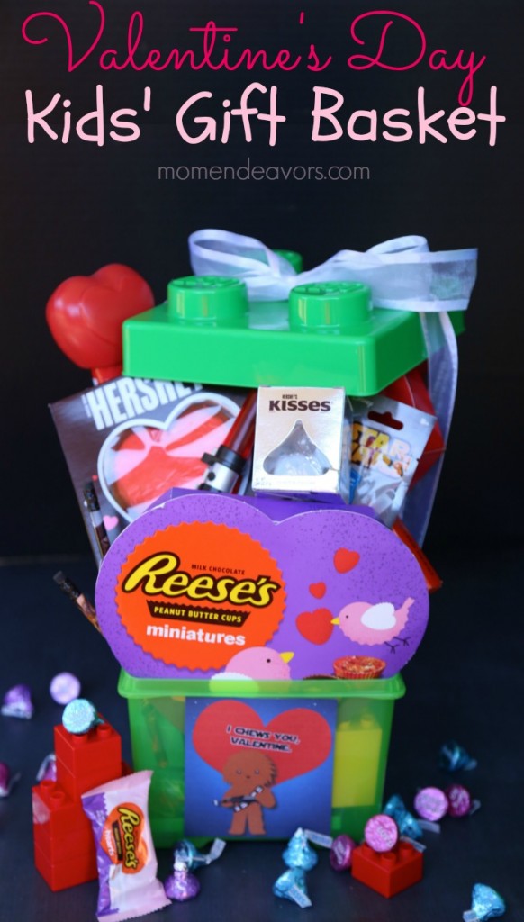 Fun Valentine's Day Gift Basket for Kids - Mom Endeavors