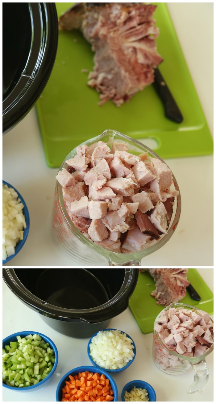 Crock Pot Ham Bone Soup