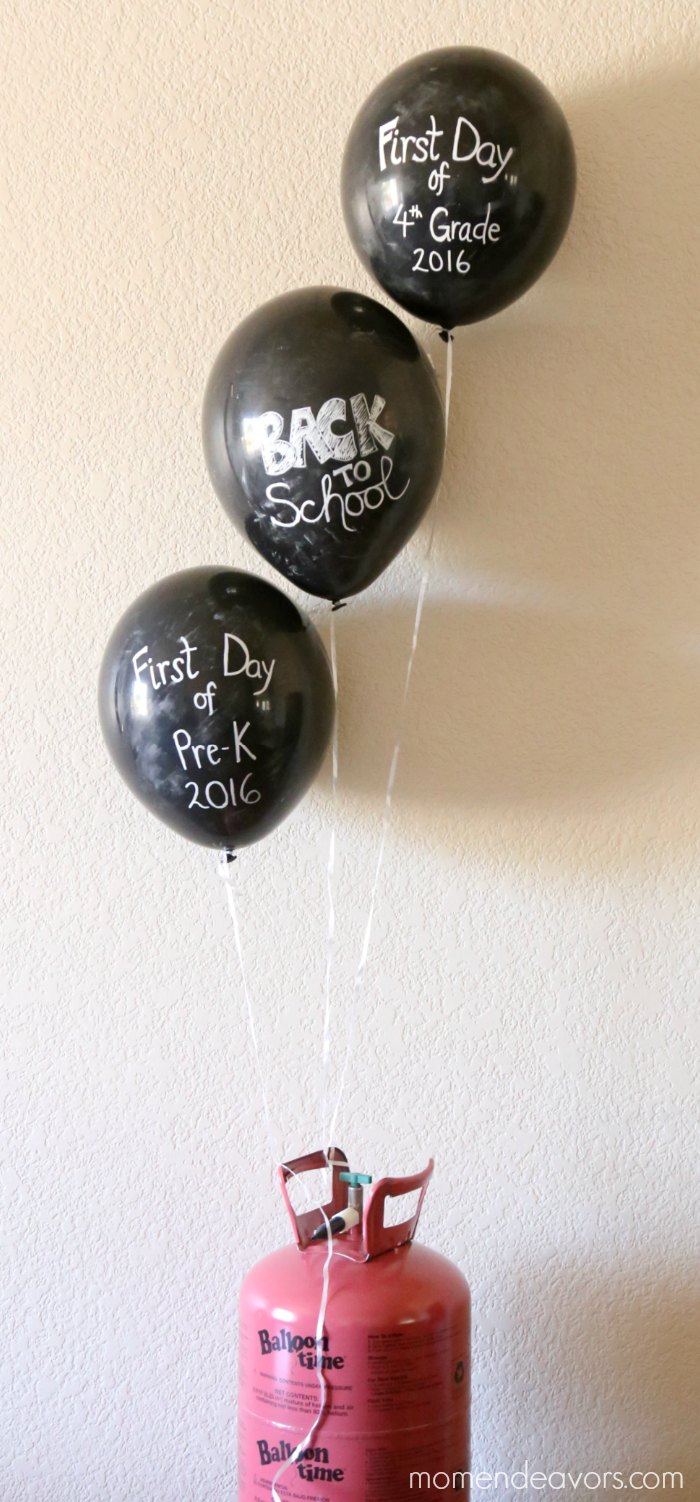 Chalkboard Balloons