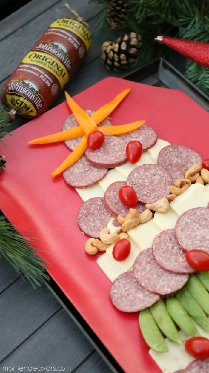 sausage-cheese-christmas-appetizer